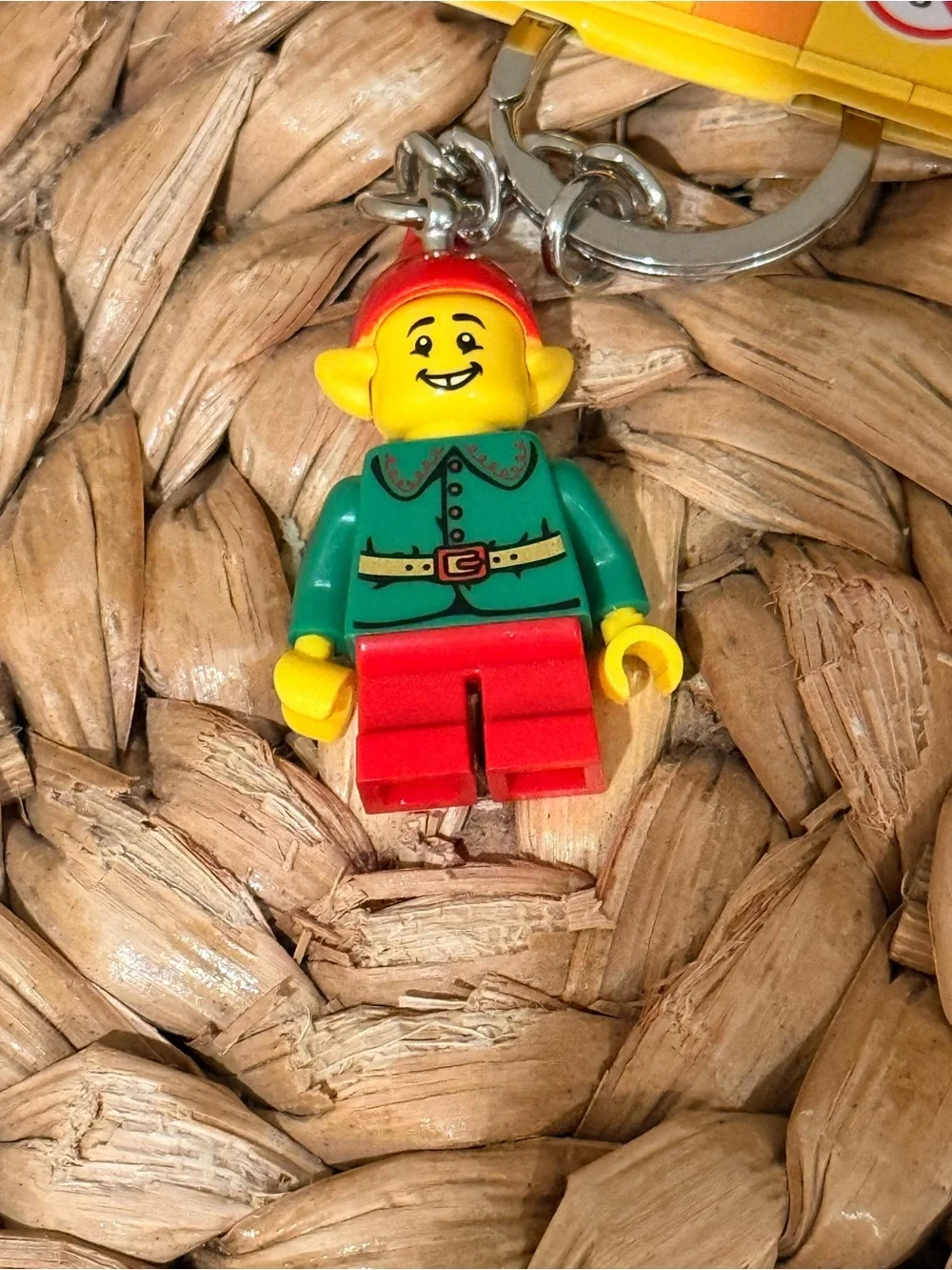 LEGO Elf Minifigure Keychain